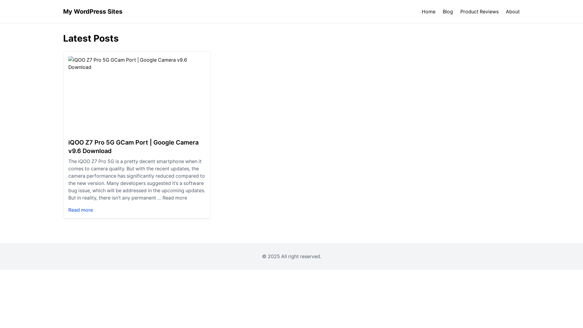 website screenshot of https://my-headless-wp.pages.dev/