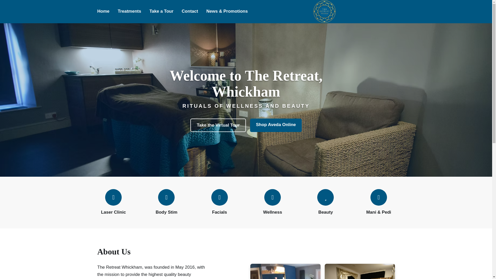 website screenshot of https://theretreatwickham.pages.dev/