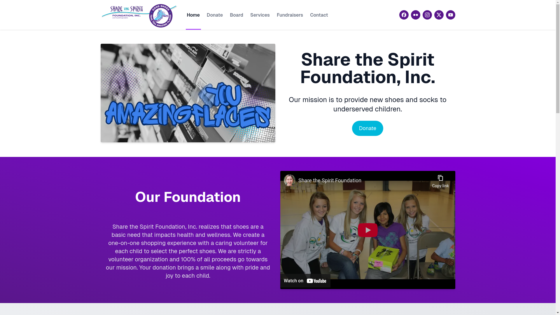website screenshot of https://share-the-spirit.pages.dev/