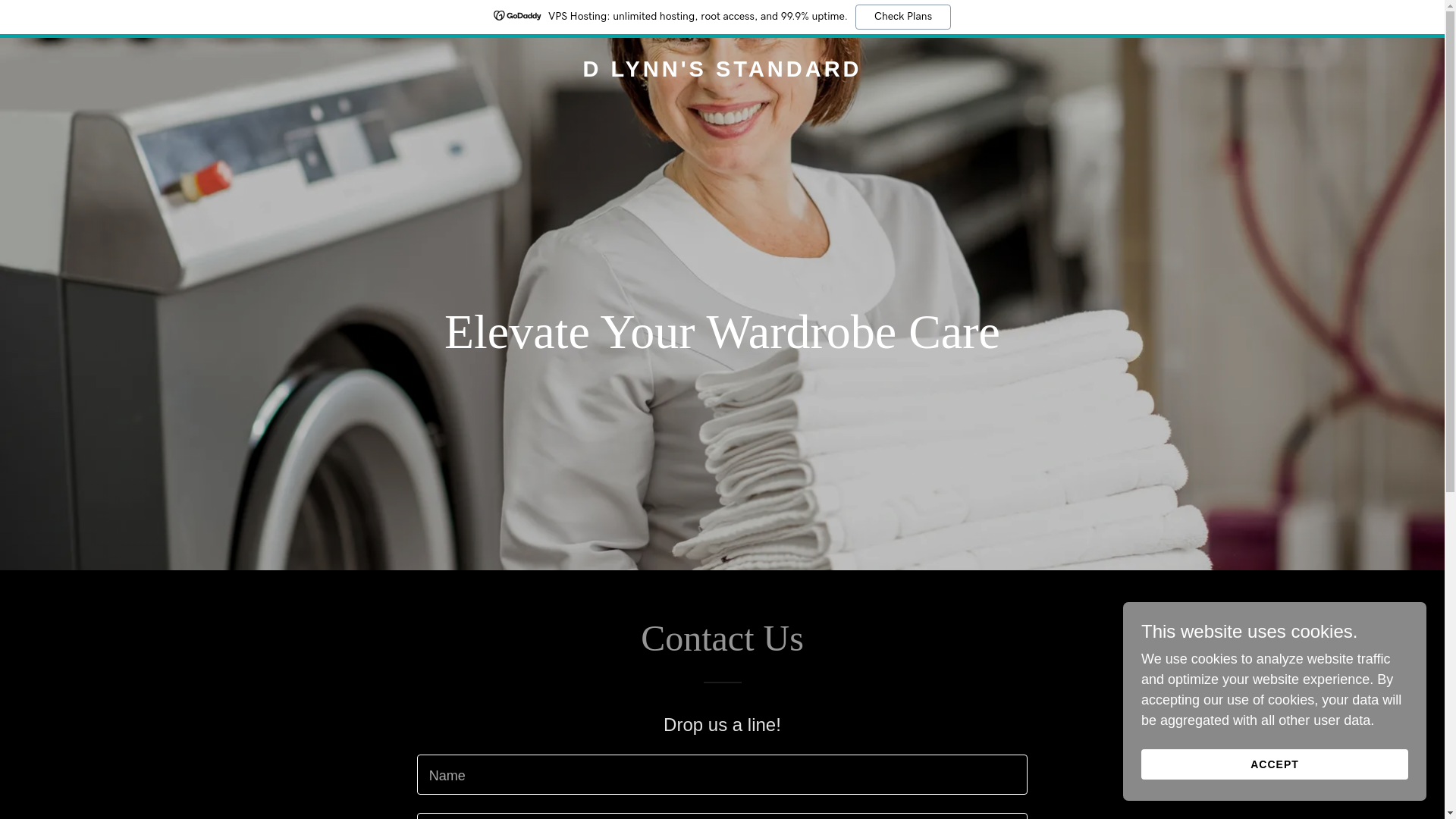website screenshot of https://dlynnsstandard.com/