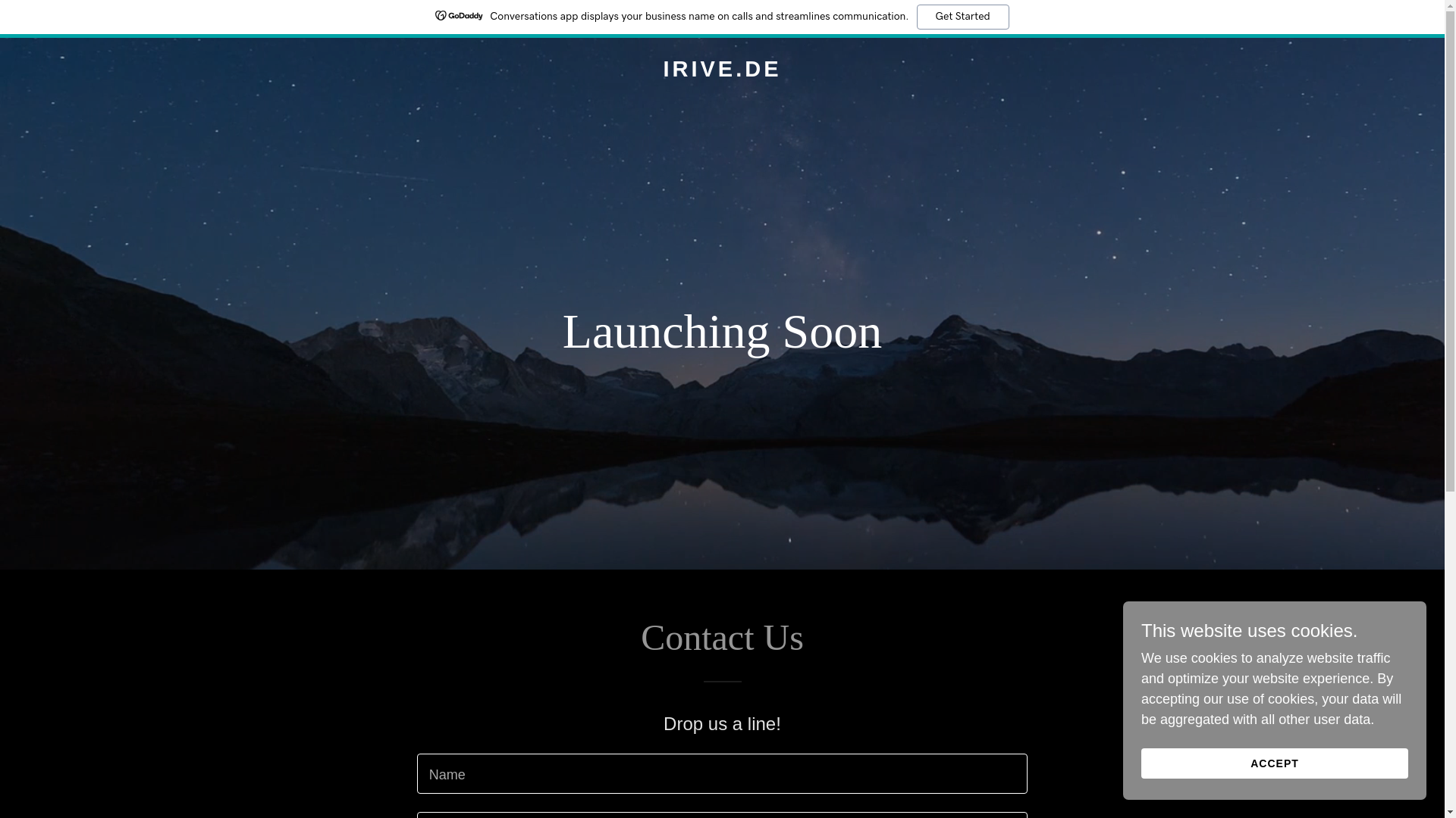 website screenshot of https://irive.de/