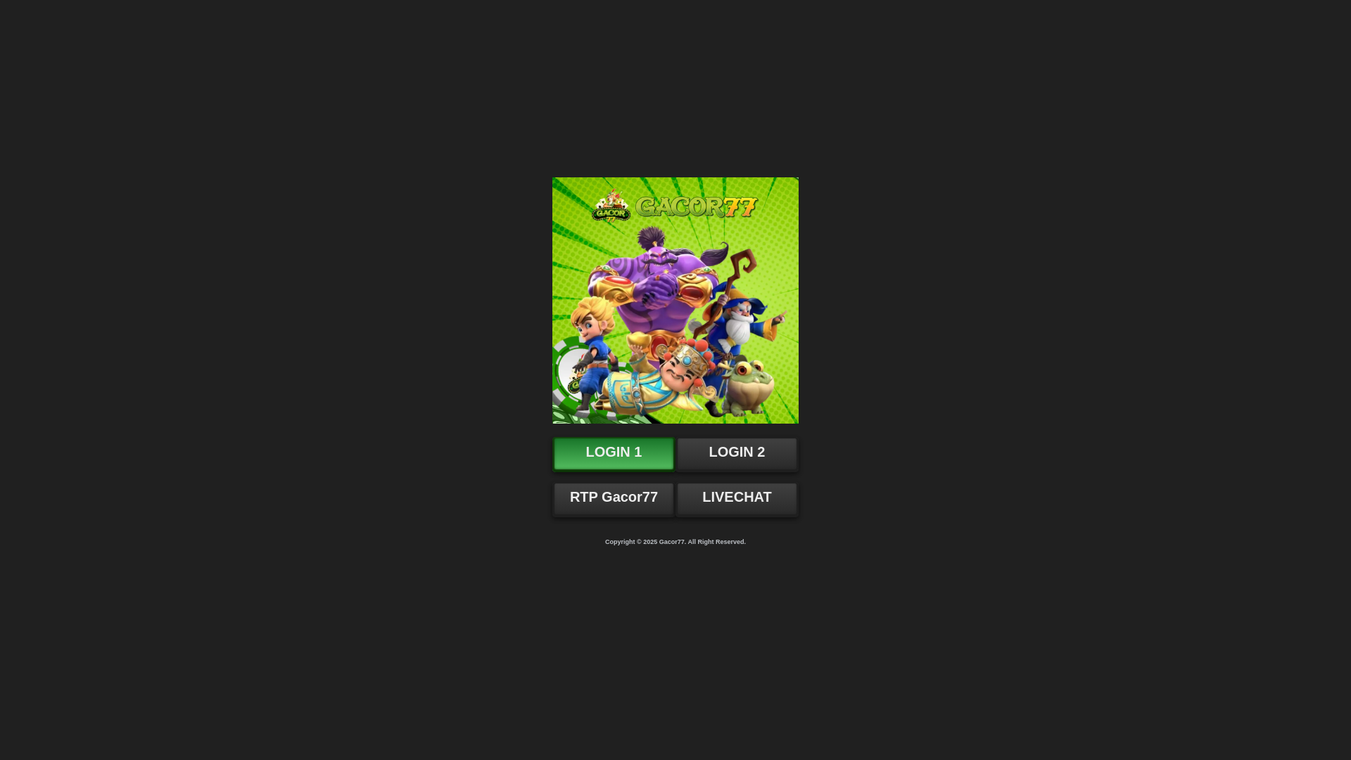 website screenshot of https://wishgacor77.pages.dev/
