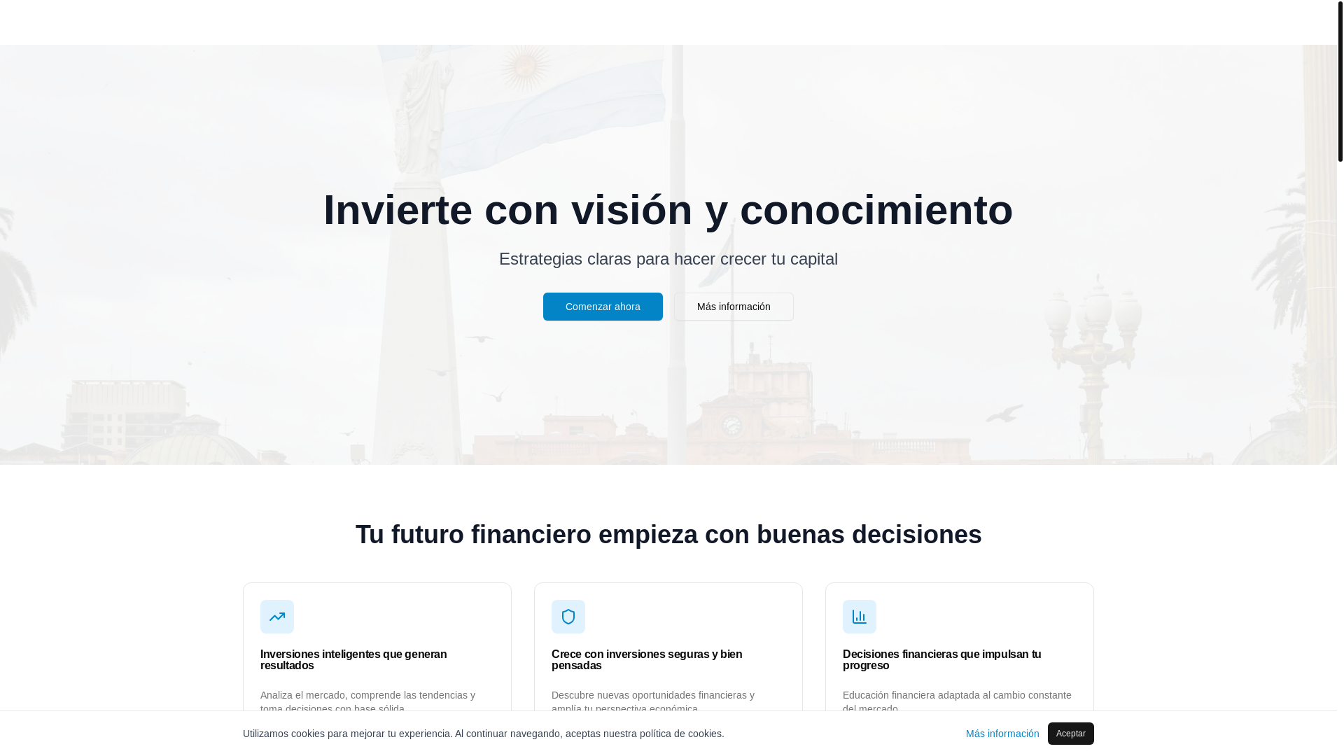 website screenshot of https://volatilityqw.com/