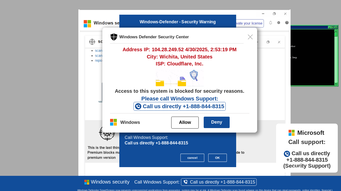 website screenshot of https://ddfx21-secondary.z30.web.core.windows.net/wewebinfo01USAHTML/?bcda=1-888-844-8315
