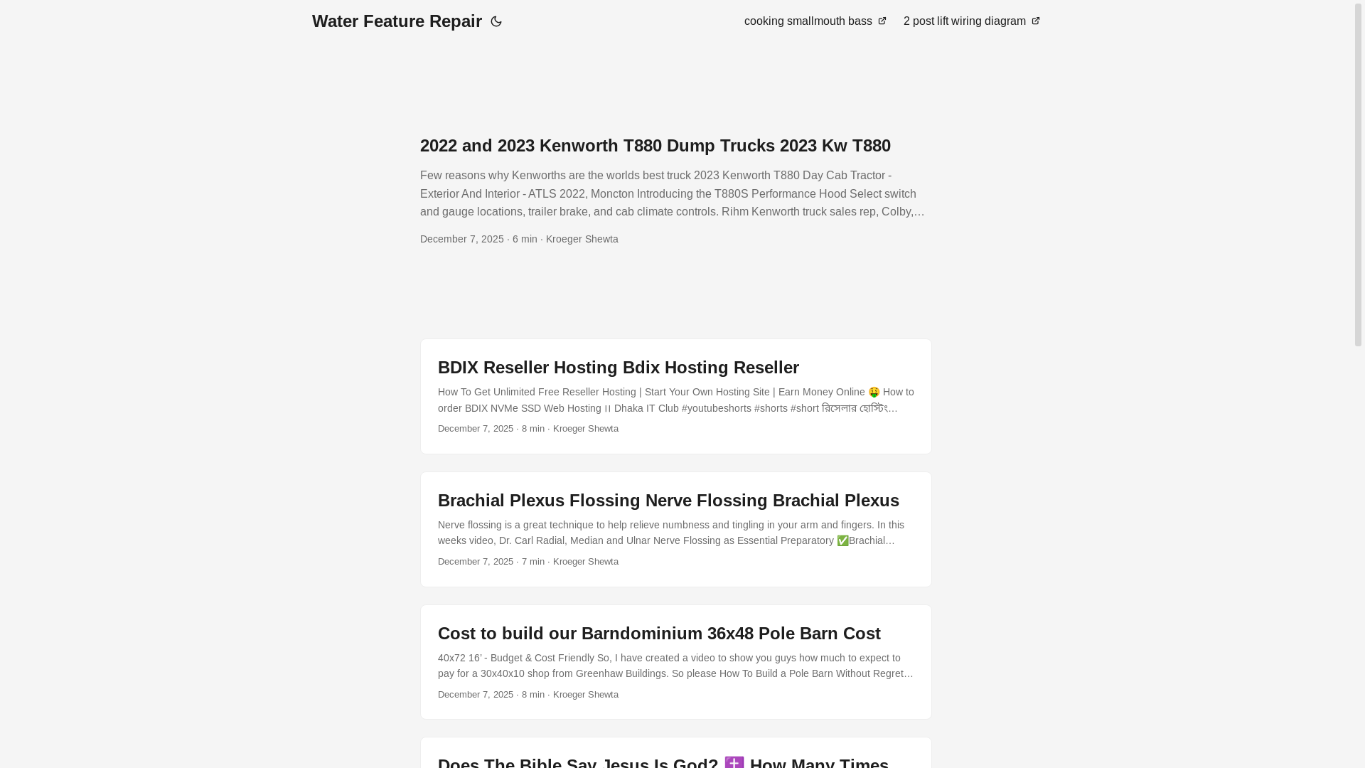website screenshot of https://waterfeaturerepair.pages.dev/