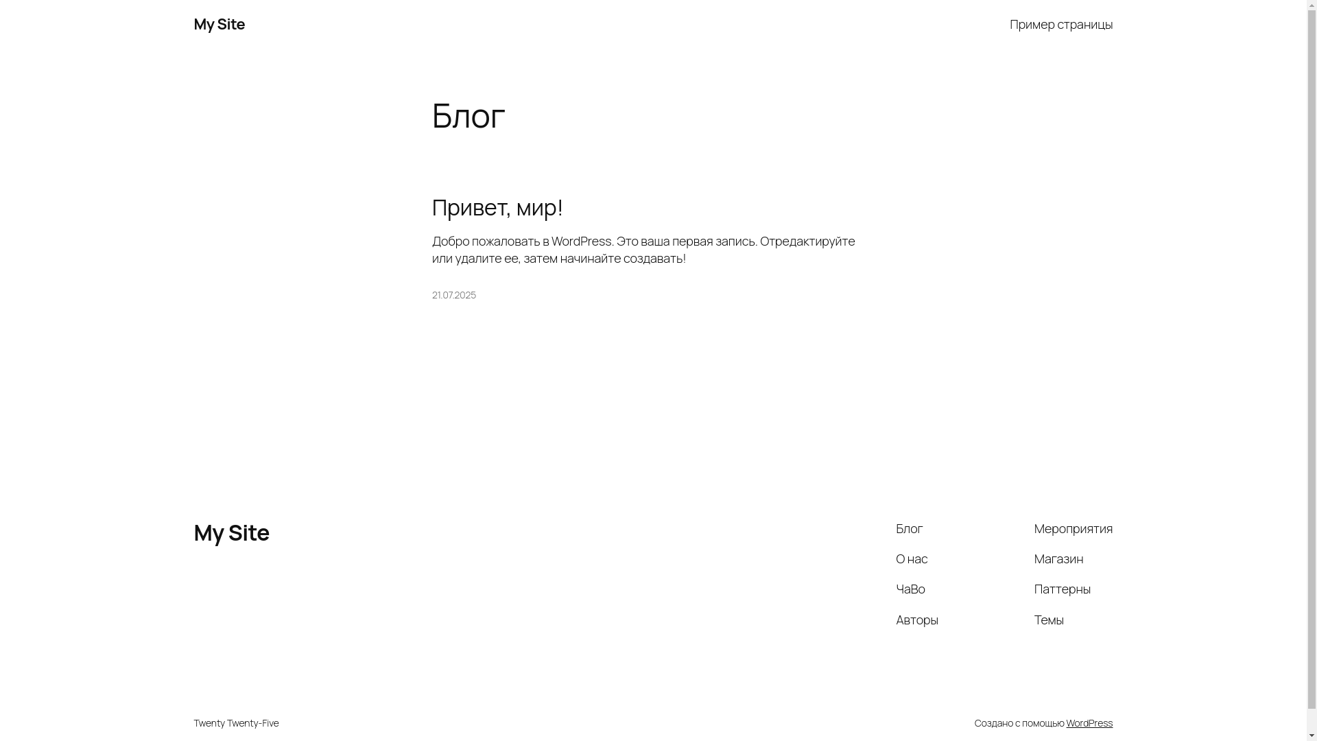 website screenshot of https://testwebkostin.ru/