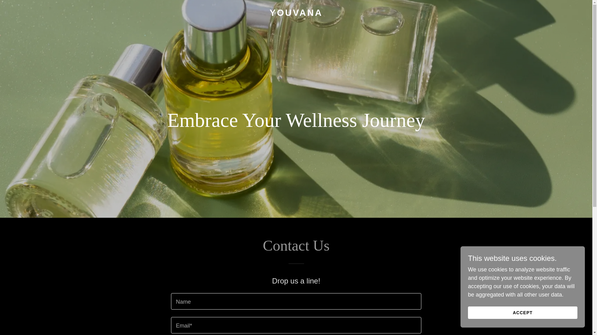 website screenshot of https://youvana.co/