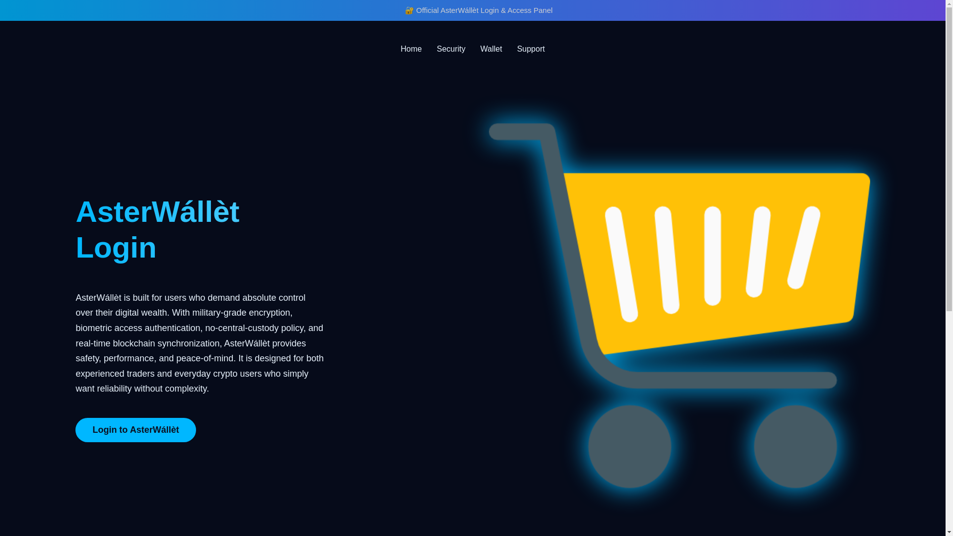 website screenshot of https://astervallet.pages.dev/