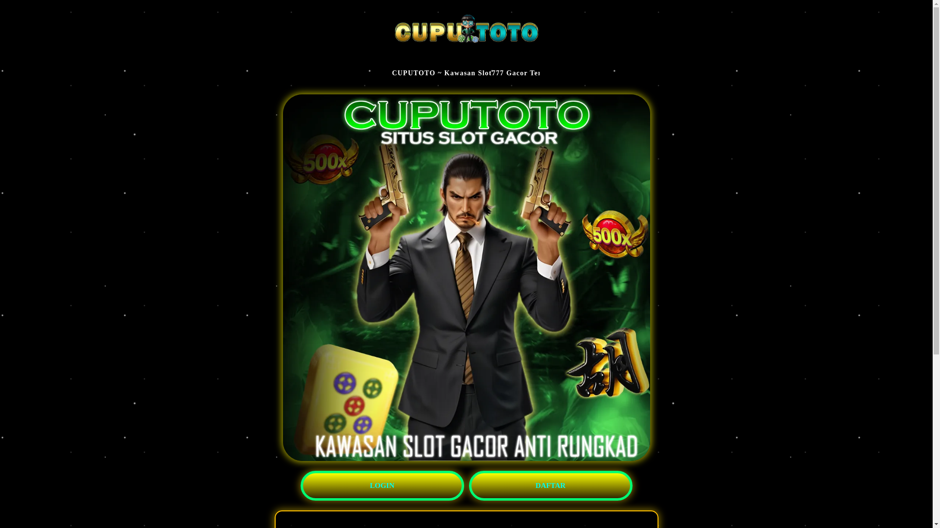 website screenshot of https://slot777-anti-cupu.pages.dev/