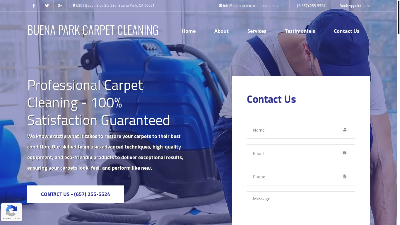 website screenshot of https://buenaparkcarpetcleaners.com/