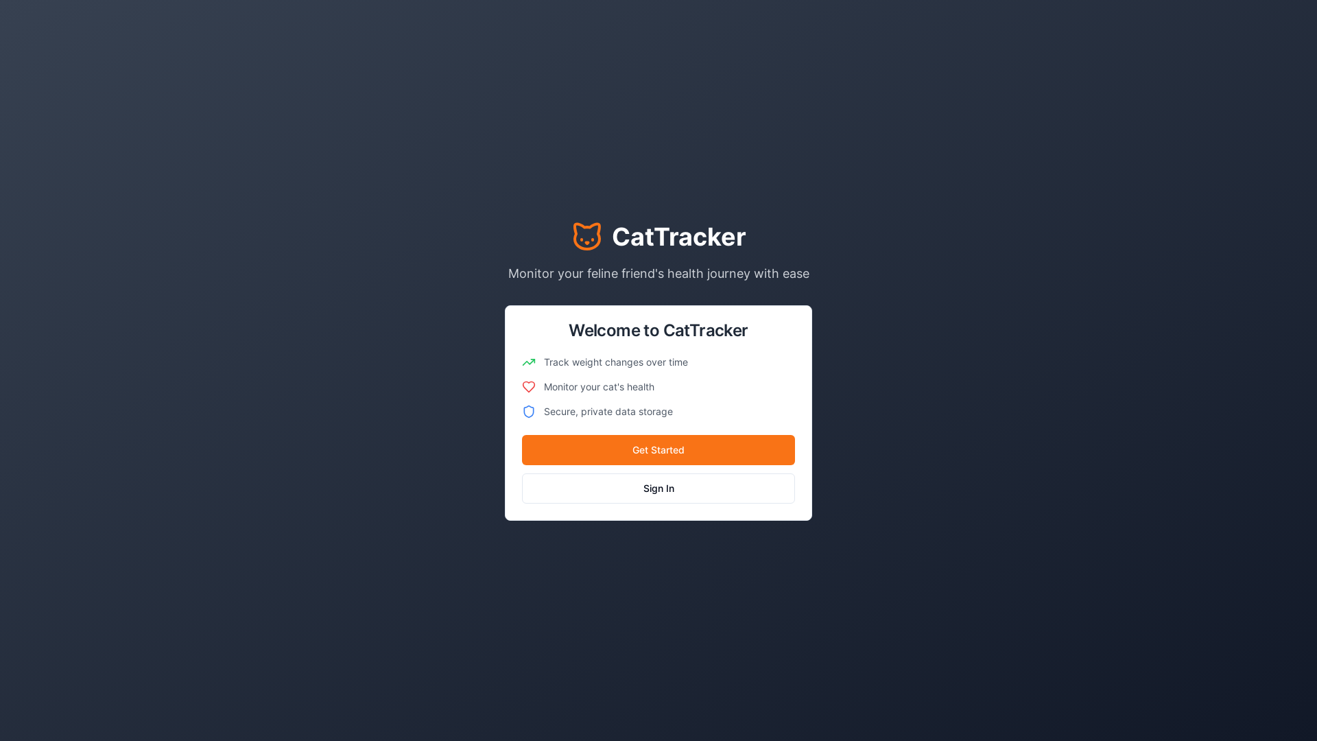 website screenshot of https://chonktracker.com/