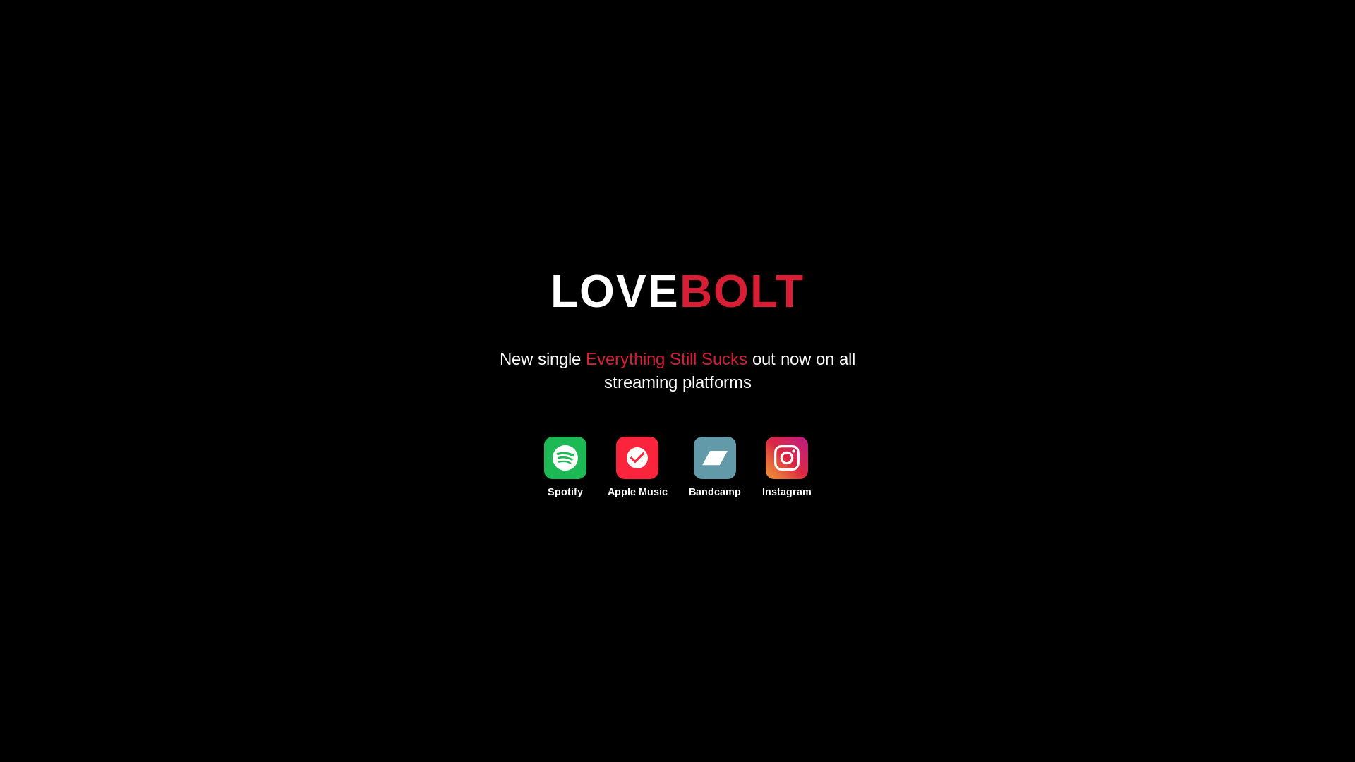 website screenshot of https://lovebolt.xyz/