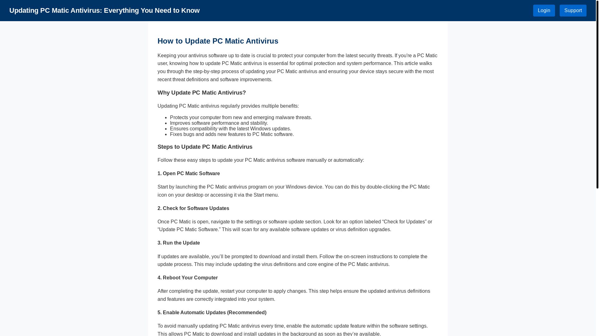 website screenshot of https://updatepcmaticantivirus.pages.dev/