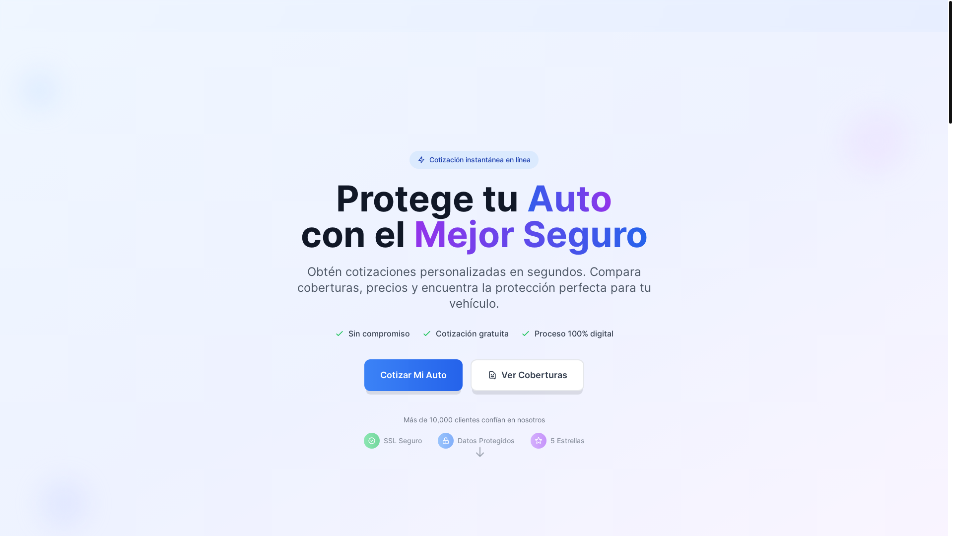 website screenshot of https://asegurabien-landing.pages.dev/