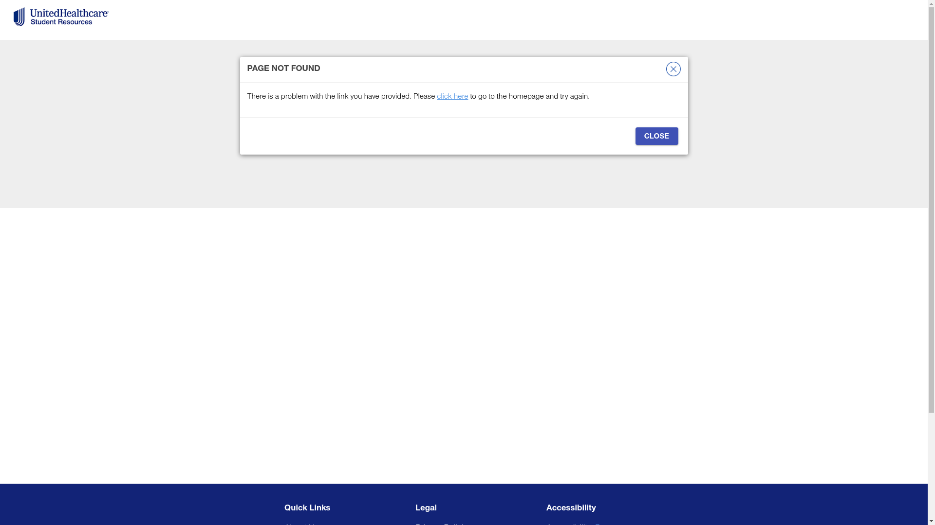 website screenshot of http://click.pcmail.uhcsr.com/?qs=ebc0005187ec07bf839379919e0c7f280b2a8ca398538abcb1d6c807be18e697b5c1a215022a829666cc6de6e81efea01856b30a9eadd0d3