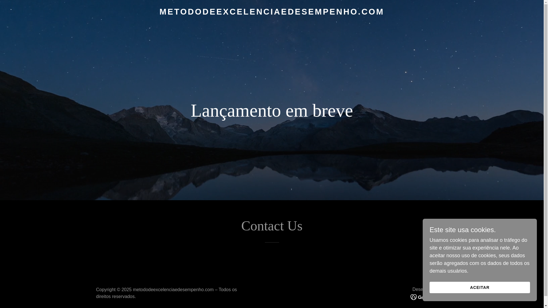 website screenshot of https://metododeexcelenciaedesempenho.com/