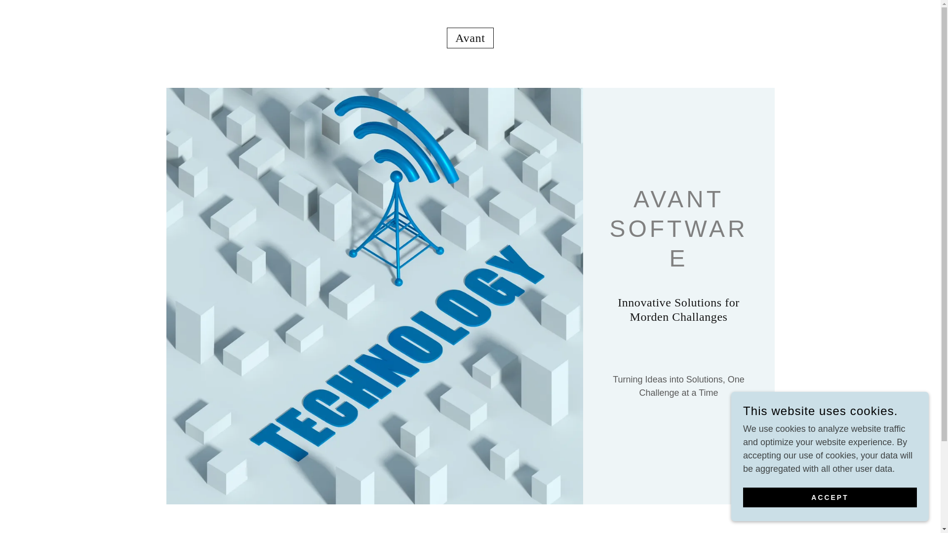 website screenshot of https://avantsoftware.co.in/