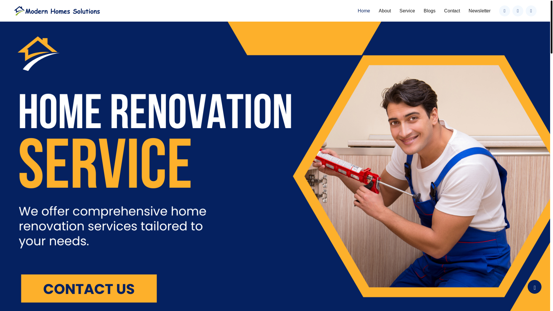 website screenshot of https://modernhomessolutions.info/