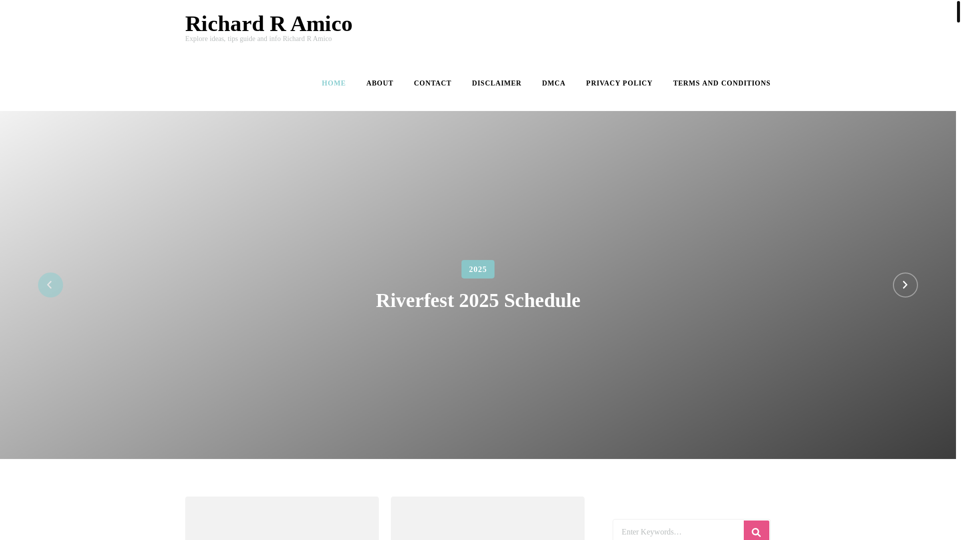 website screenshot of https://richardramicor.pages.dev/
