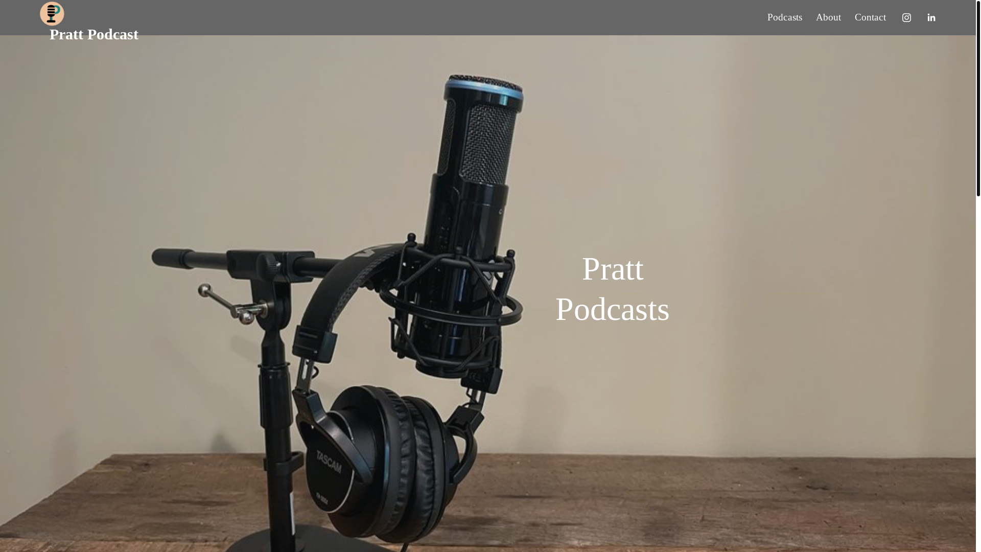website screenshot of https://cgprattproductions.com/
