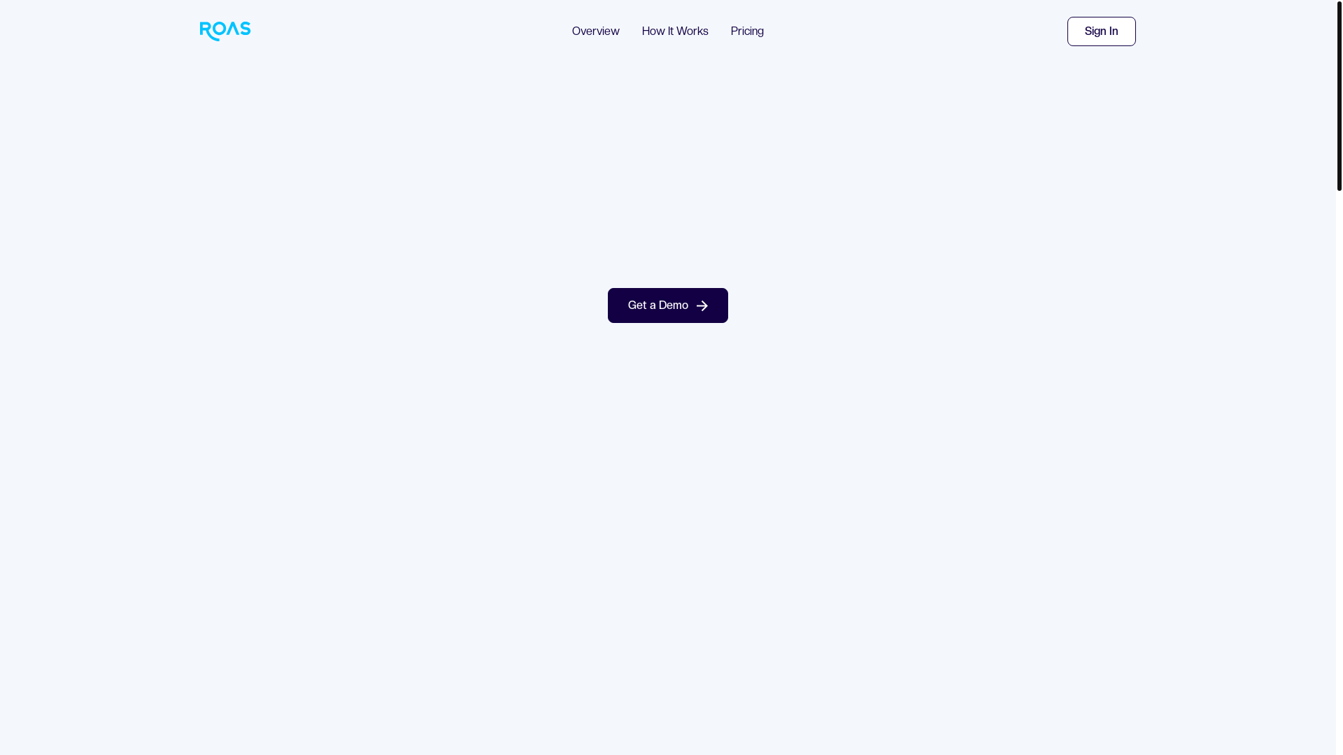 website screenshot of https://roasaiexperts.com/