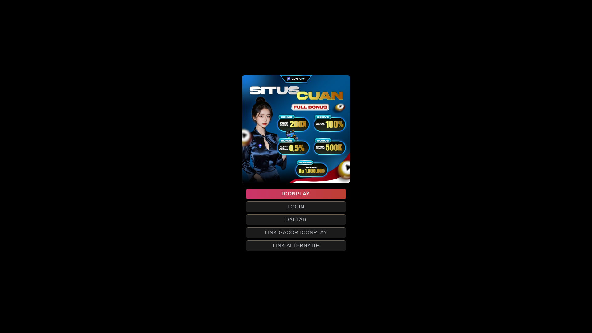 website screenshot of https://wisataicon.com/