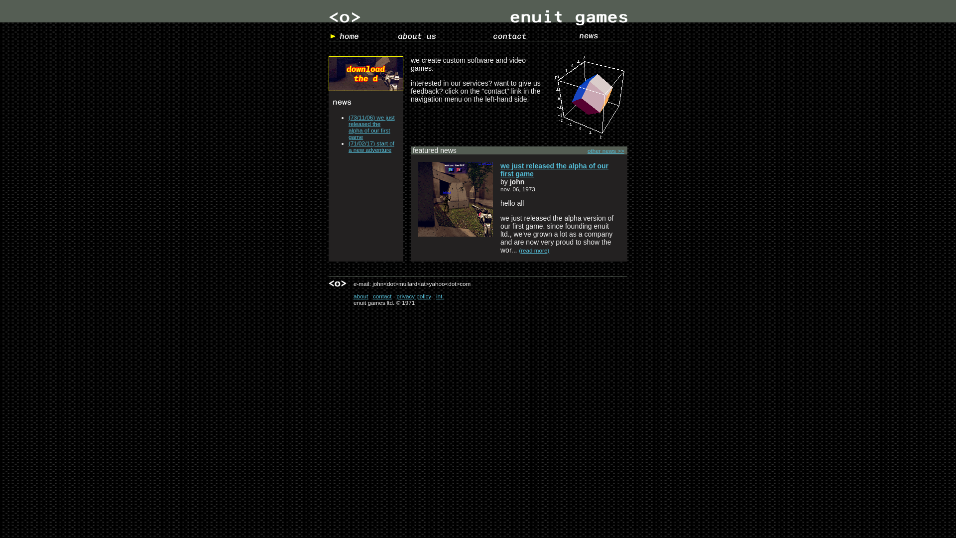 website screenshot of https://enuitgamesdotde.pages.dev/