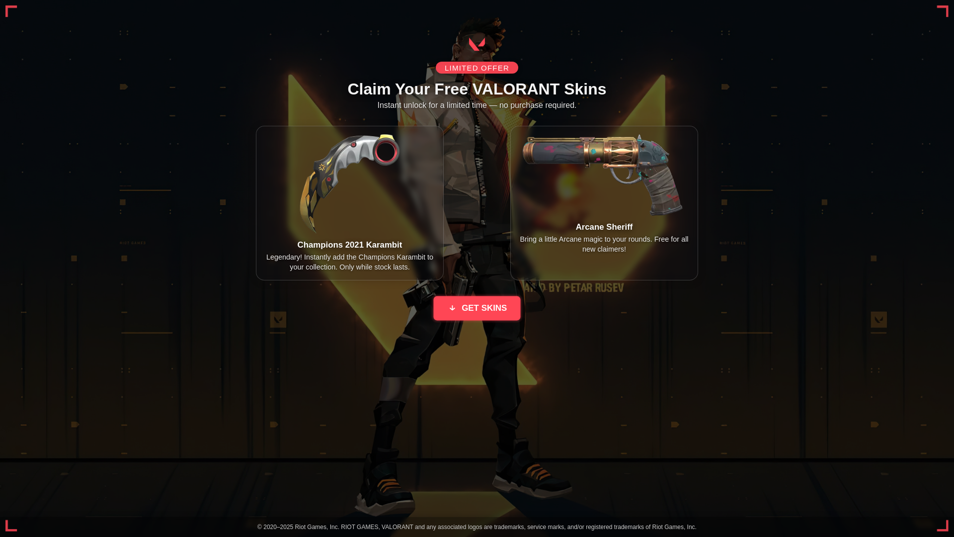 website screenshot of https://valo-live.com/