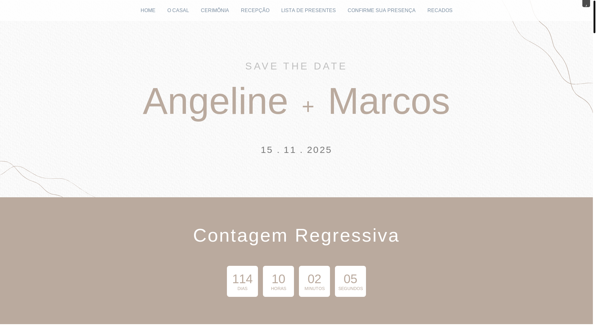 website screenshot of https://angeline-e-marcos.com.br/