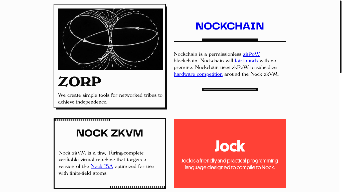 website screenshot of https://zorp-io.pages.dev/