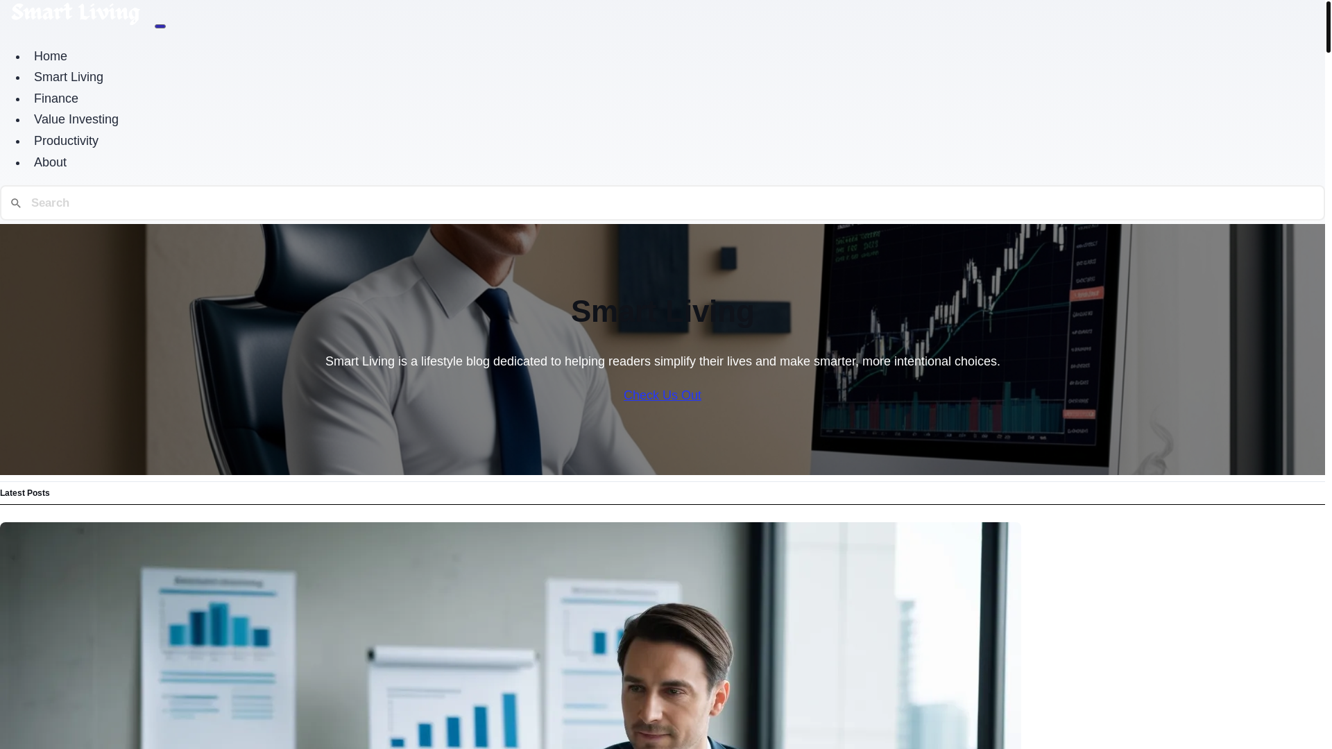 website screenshot of https://smart-living.pages.dev/