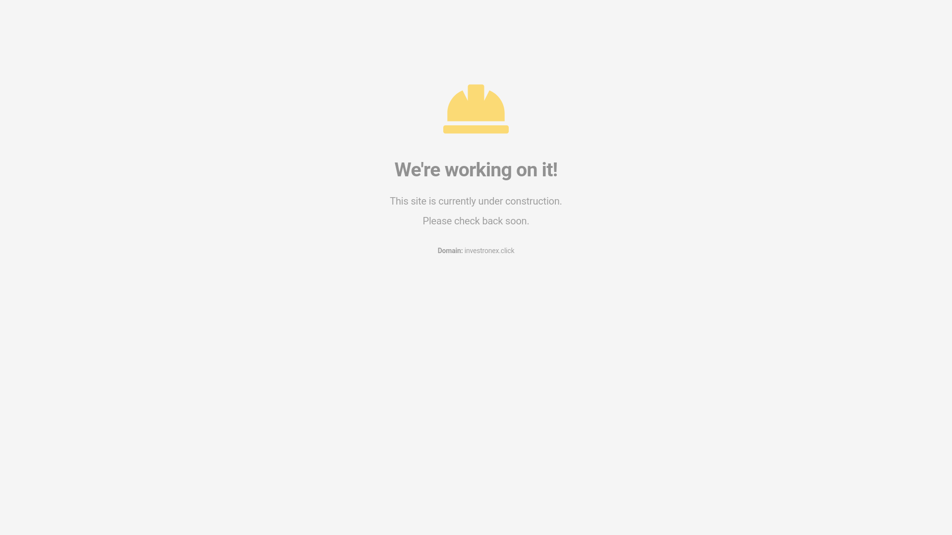 website screenshot of https://investronex.click/