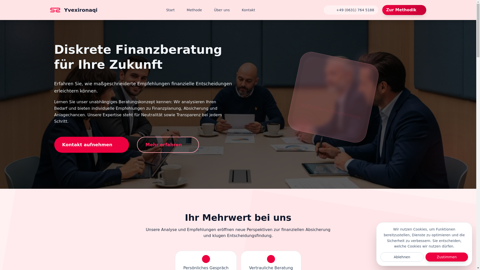 website screenshot of https://yvexironaqi.sbs/