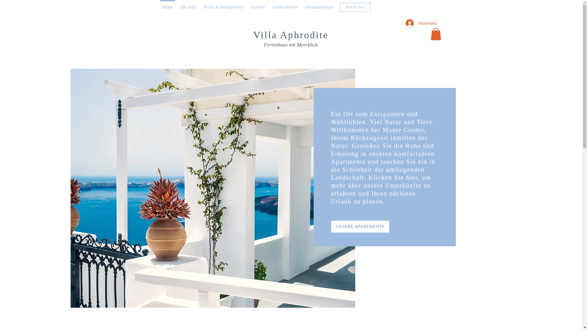 website screenshot of https://monte-cosmo.com/
