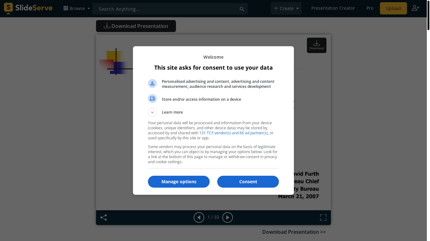 website screenshot of https://www.slideserve.com/santa/800-mhz-rebanding-an-overview