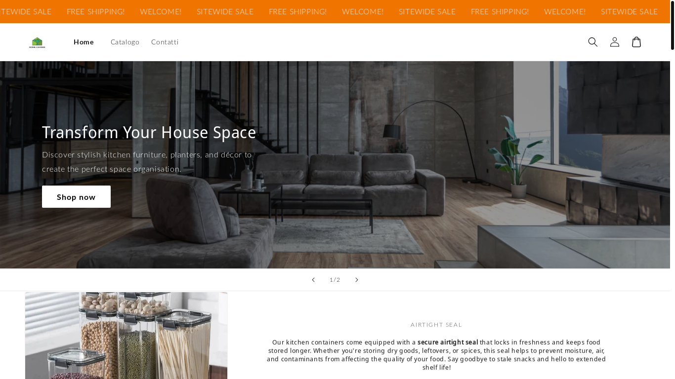 website screenshot of https://homegerdenitalia.store/