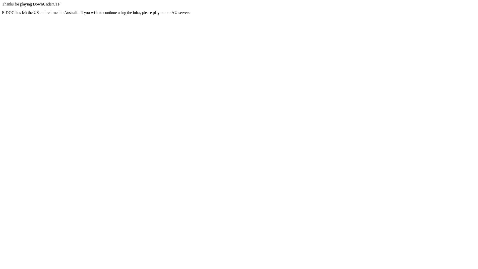 website screenshot of https://ductf-challenges-unavailable.pages.dev/