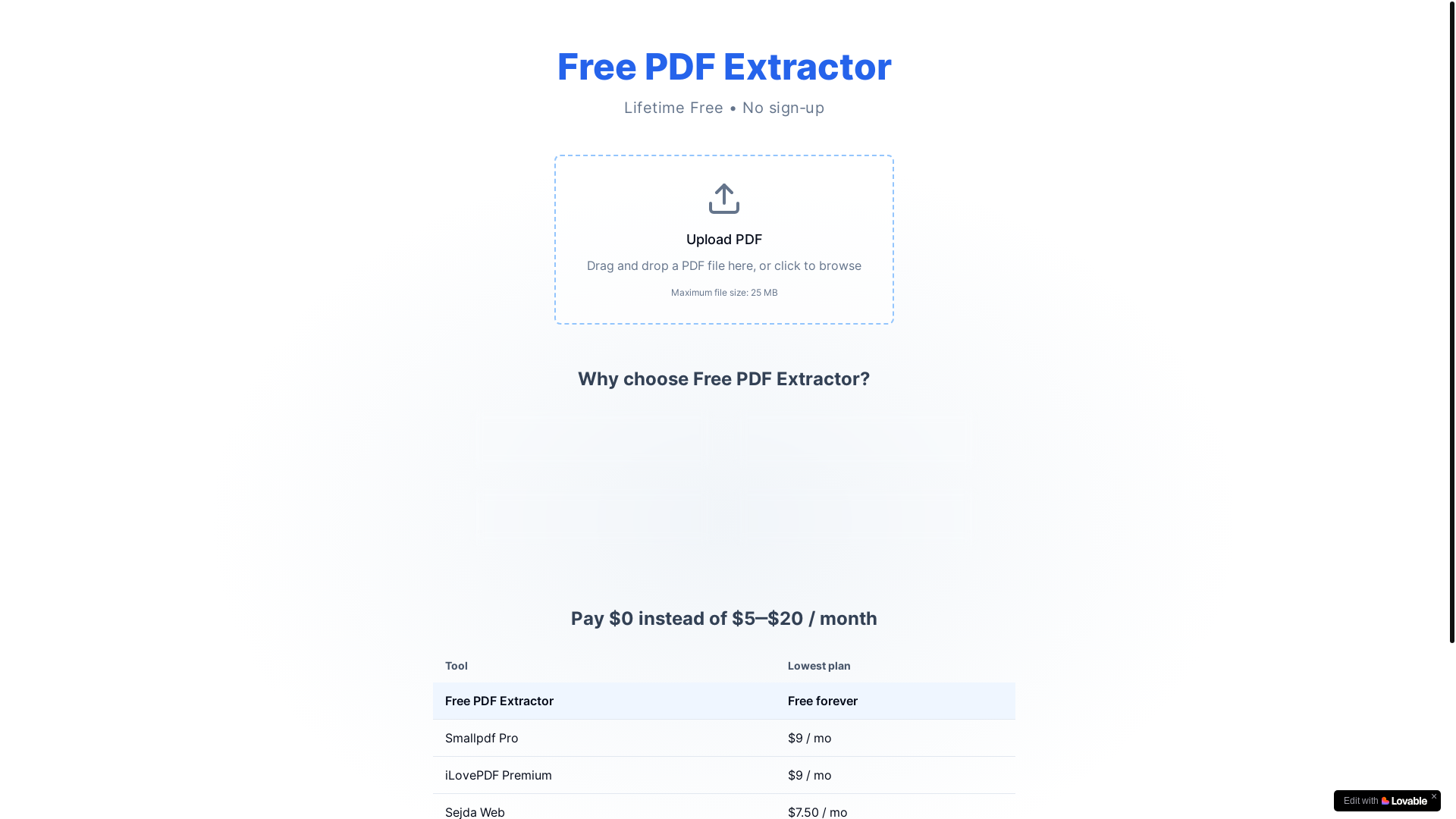 website screenshot of https://freepdf-splitter.com/