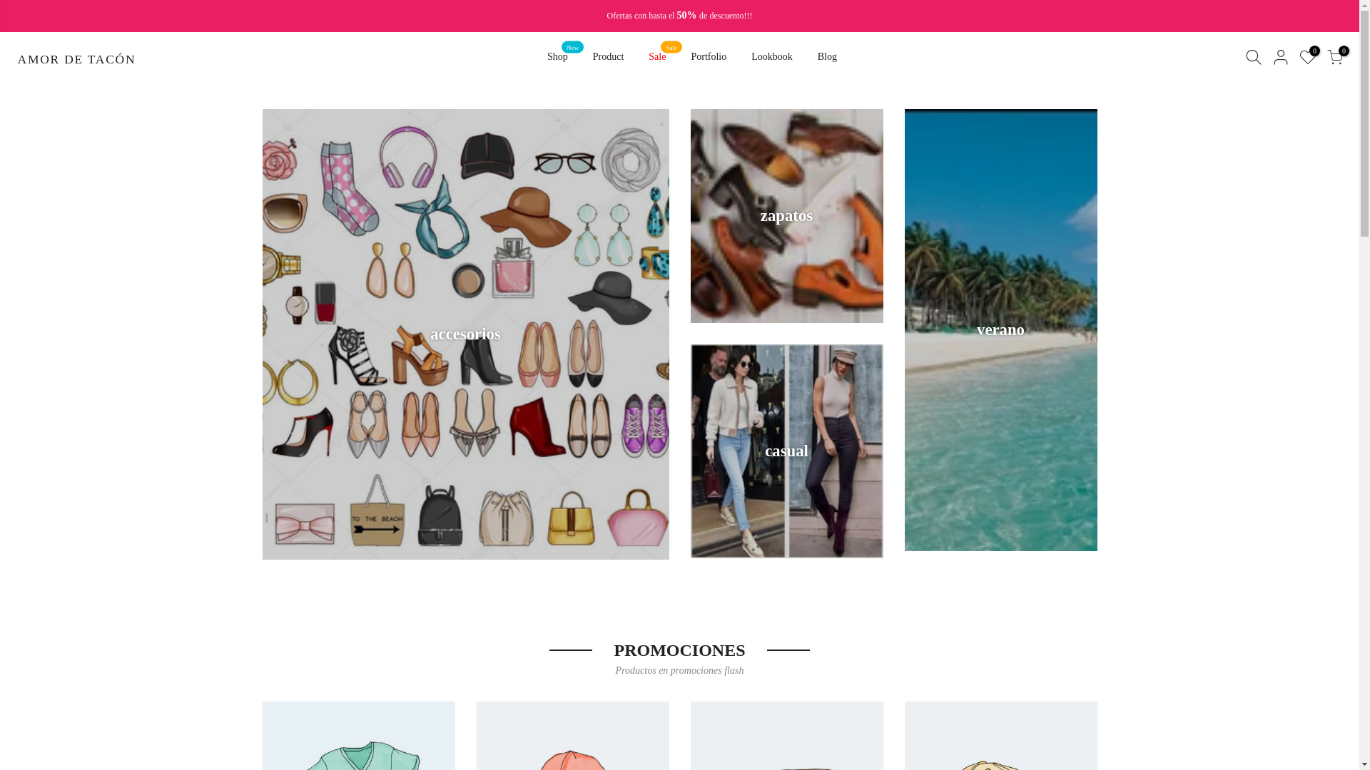 website screenshot of https://amordetacon.online/