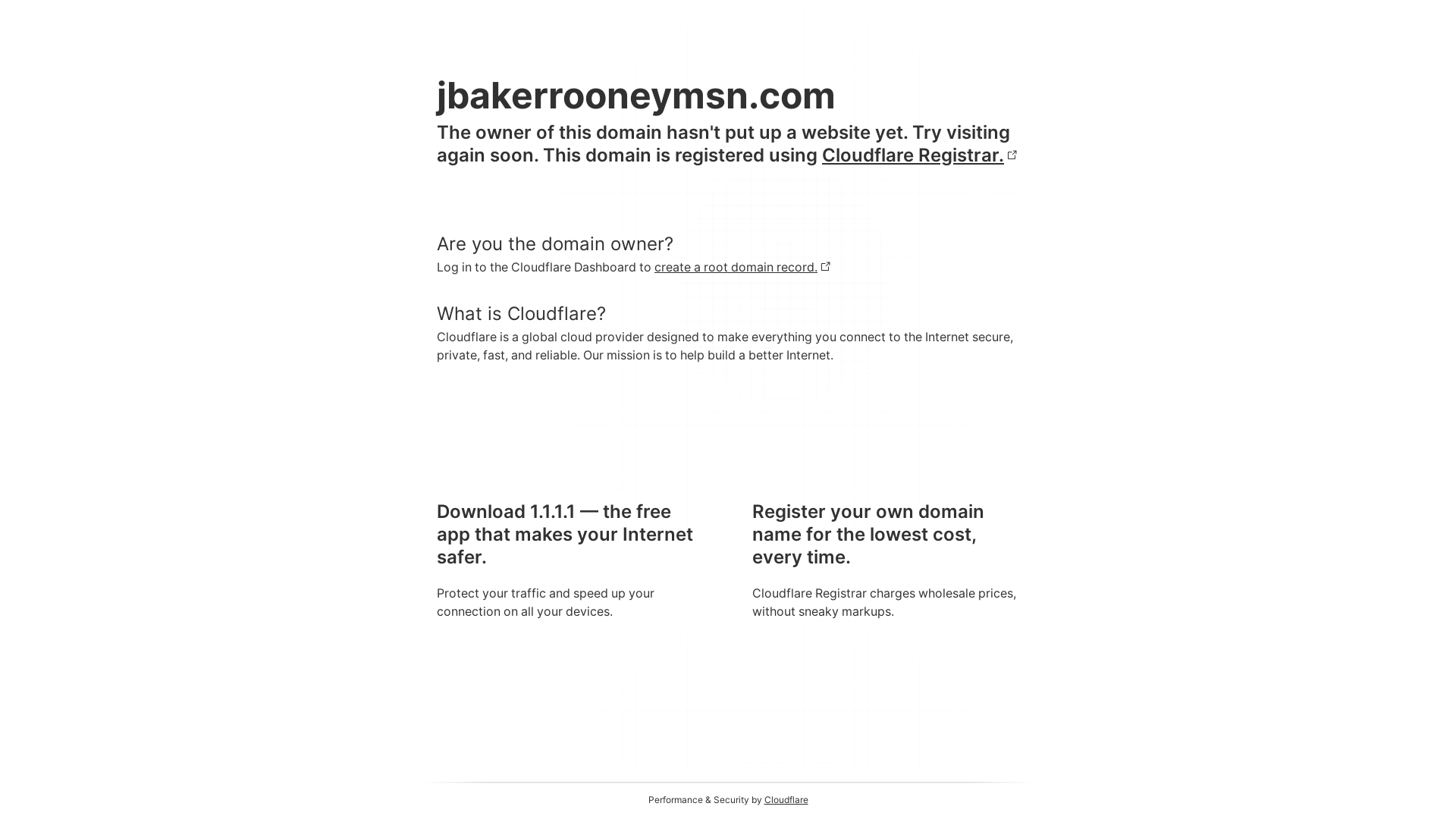 website screenshot of https://jbakerrooneymsn.com/