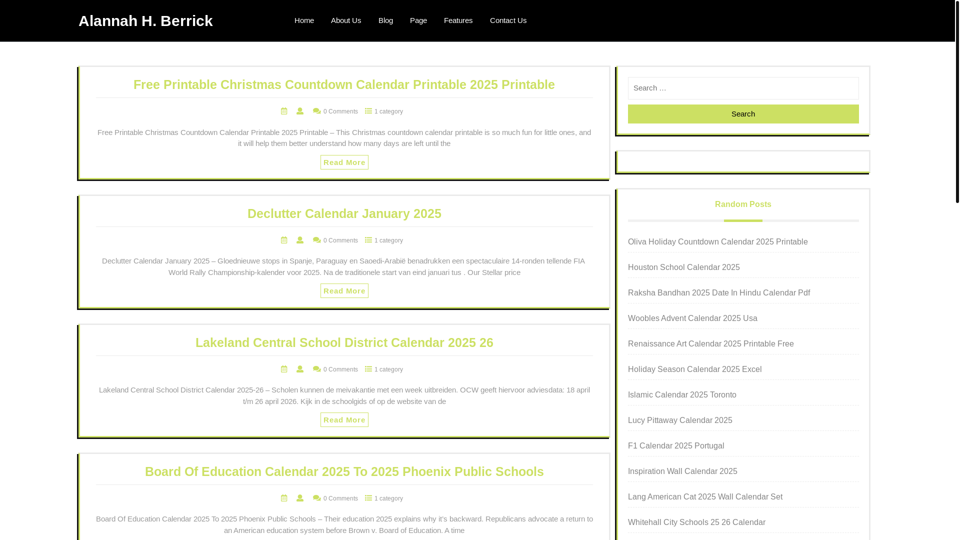 website screenshot of https://alannahhberrick.pages.dev/