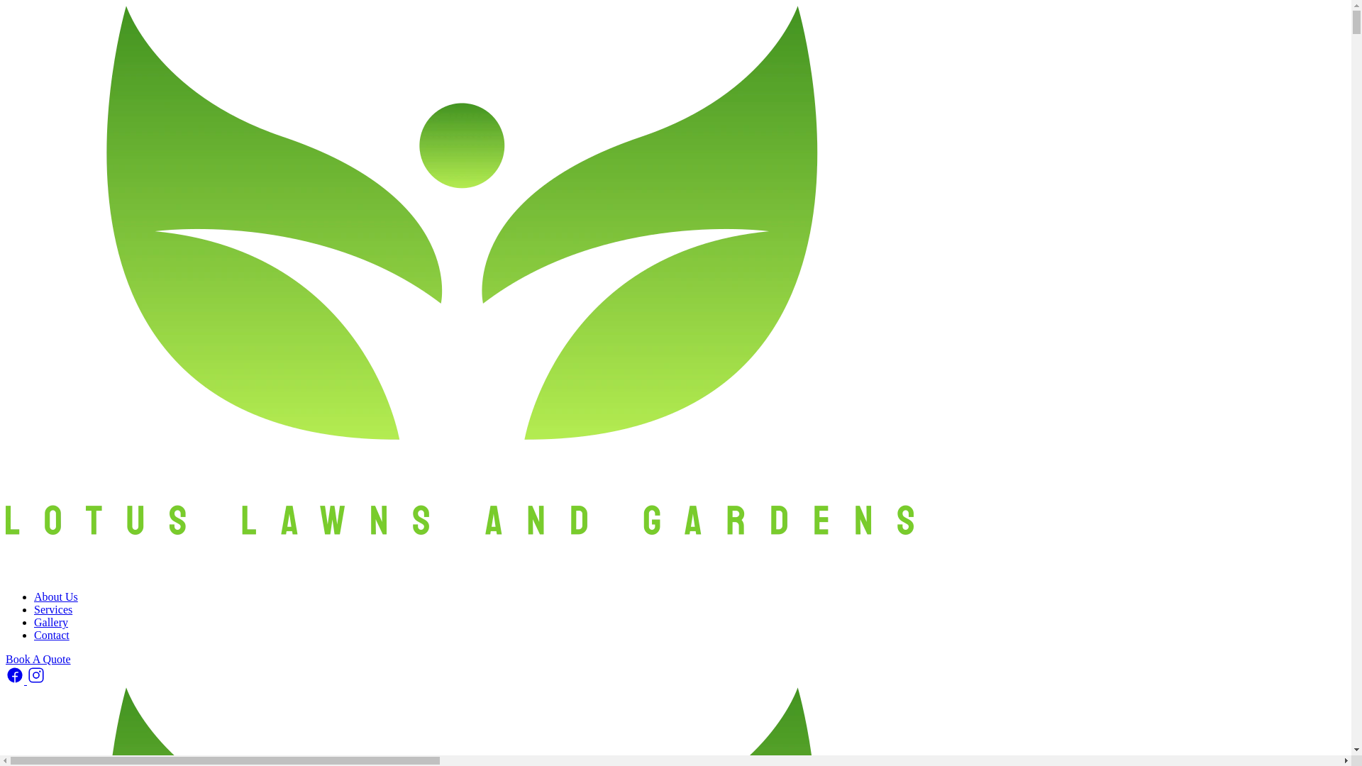 website screenshot of https://lotuslawnsandgardens.online/