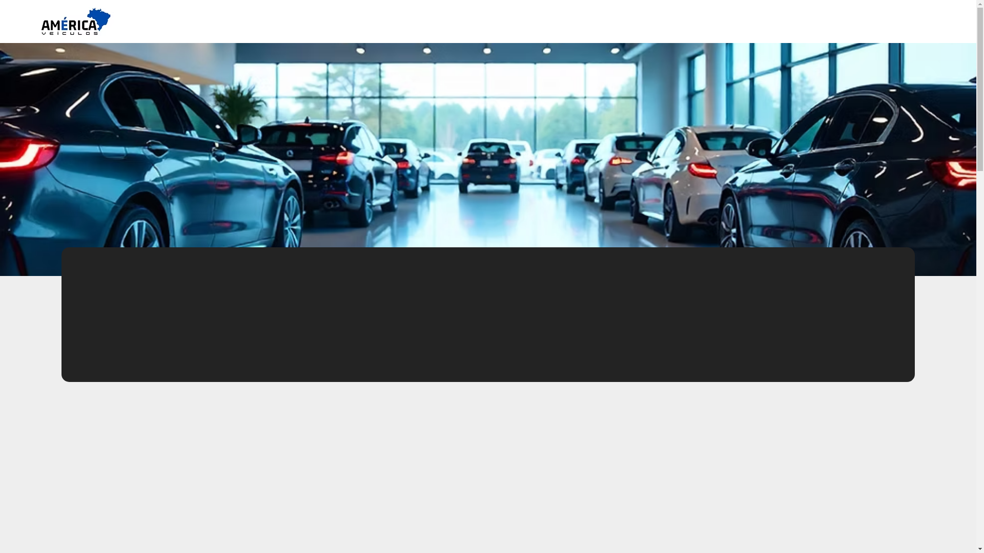 website screenshot of https://americaveiculoscascavel.com.br/
