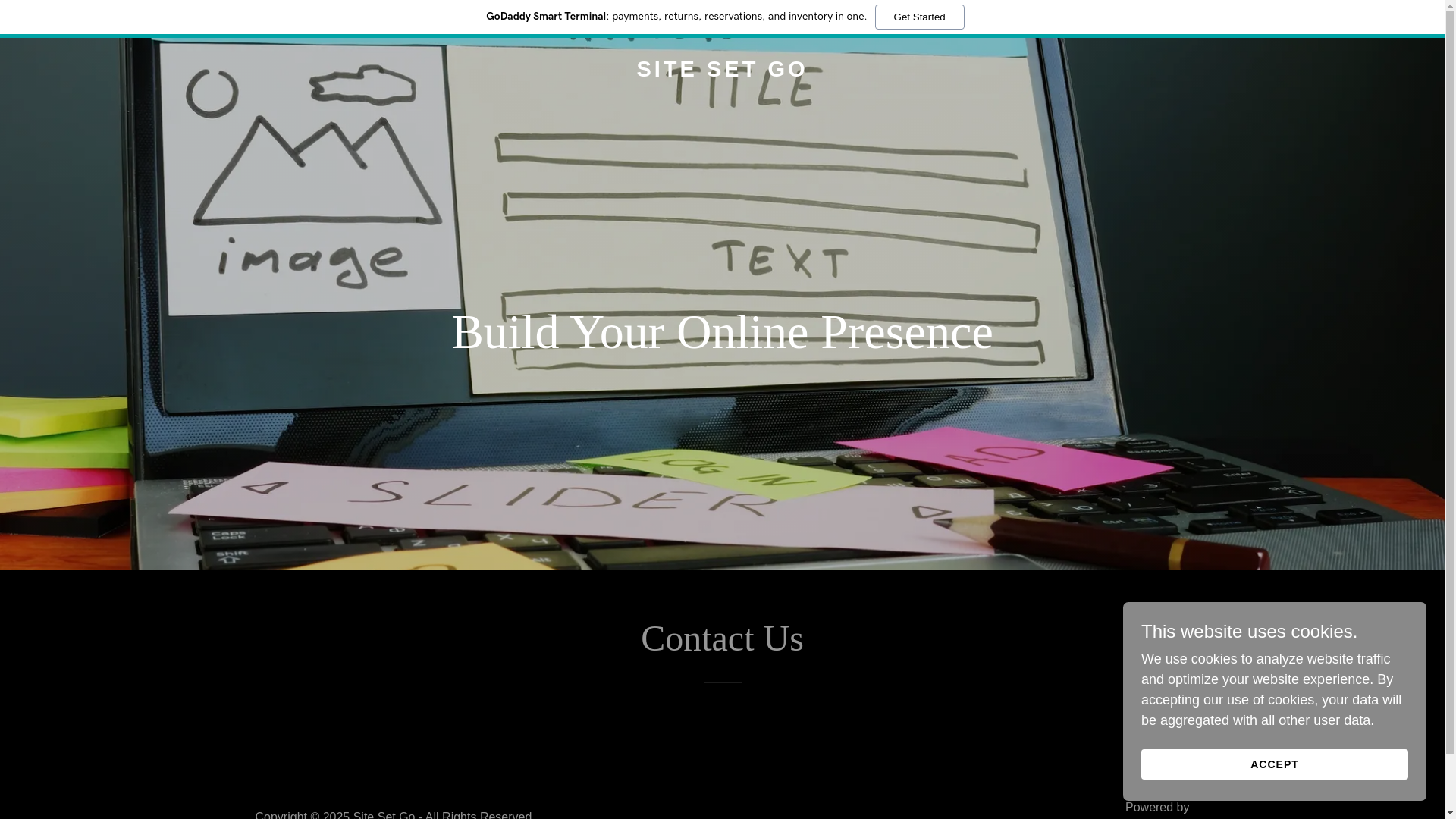 website screenshot of https://sitesetgo.in/