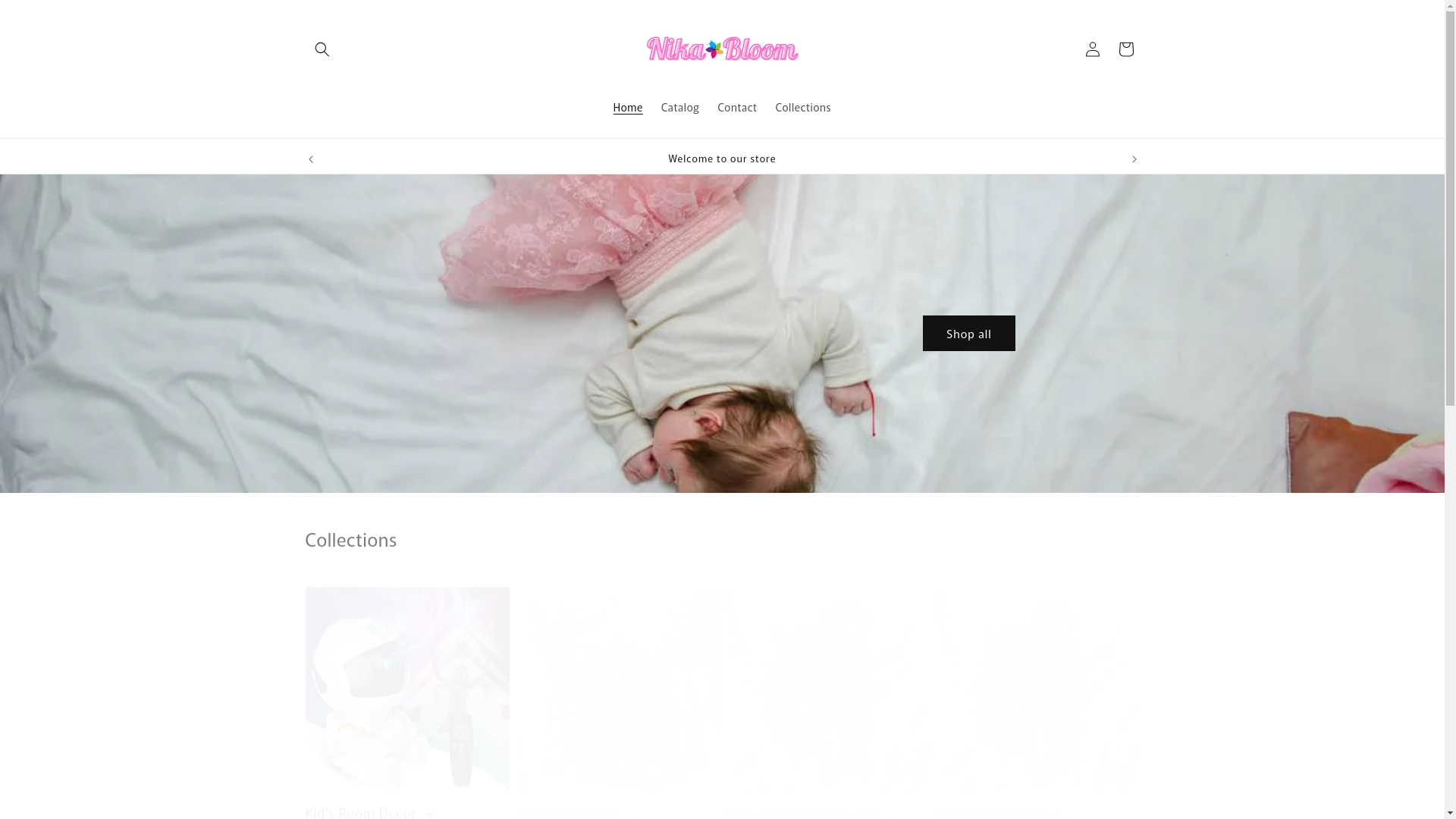 website screenshot of https://nikabloom.com/