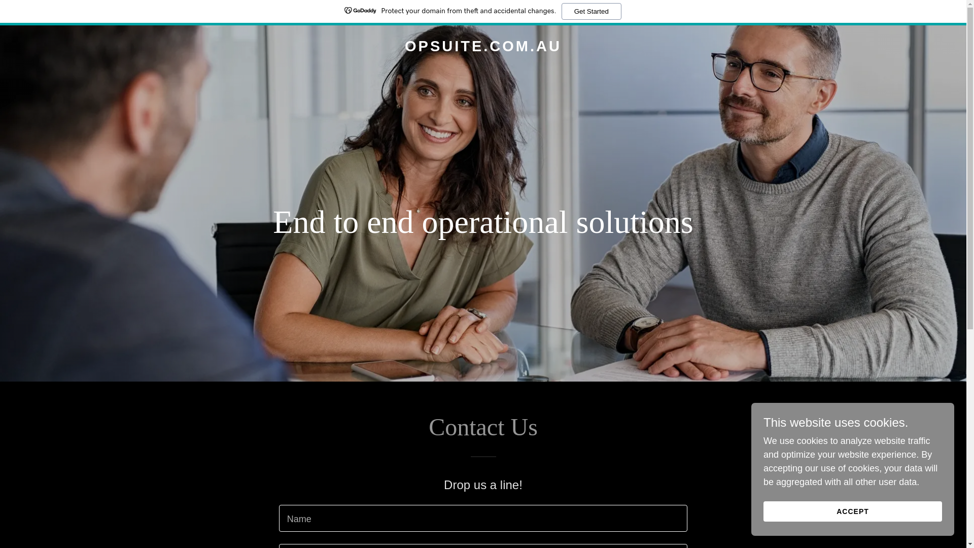 website screenshot of https://opsuite.com.au/