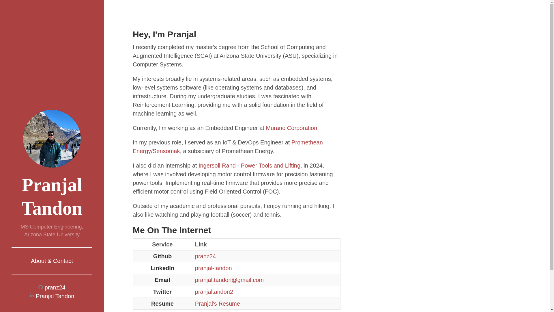 website screenshot of https://pranjal-ws.pages.dev/