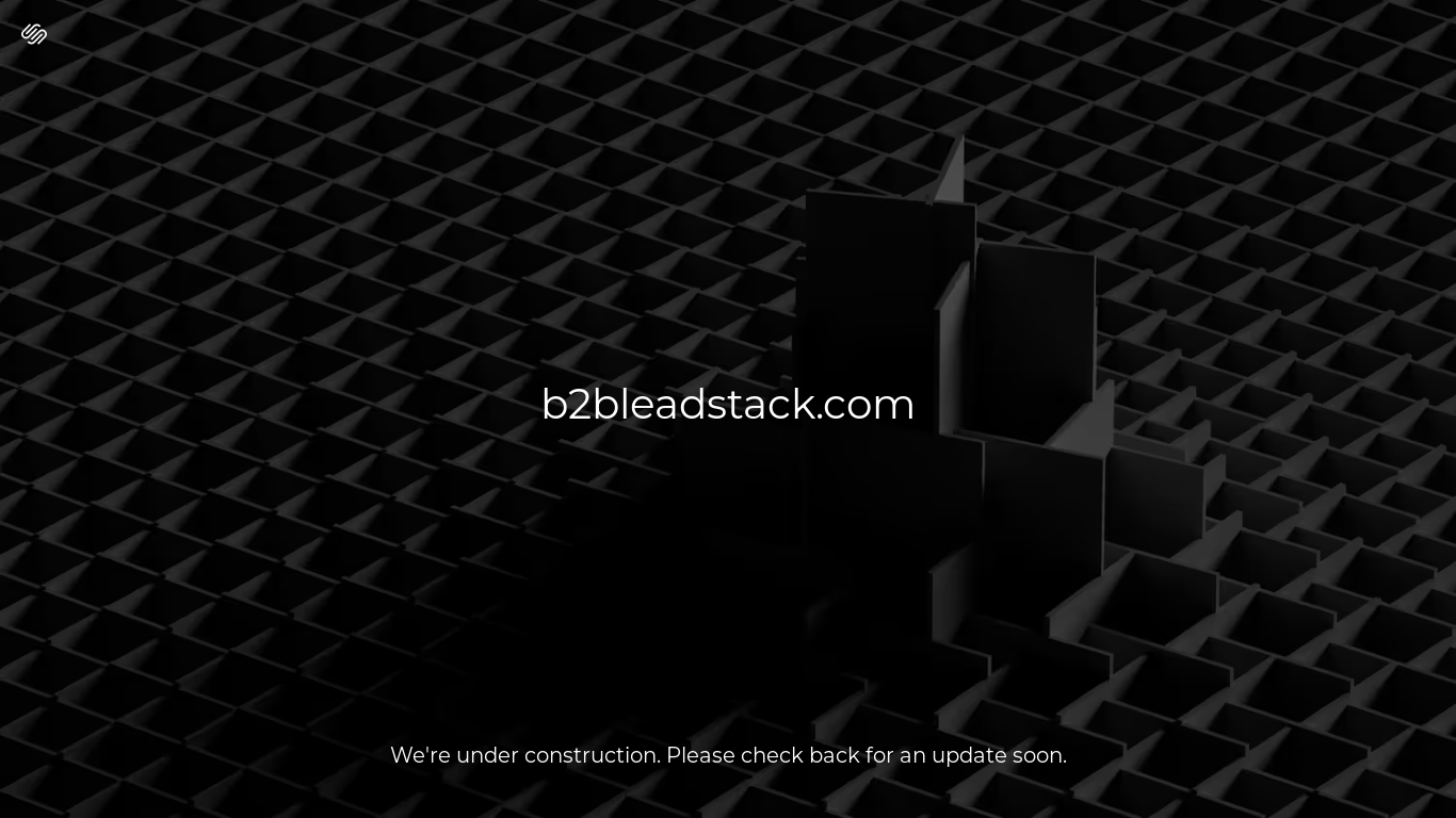 website screenshot of https://b2bleadstack.com/