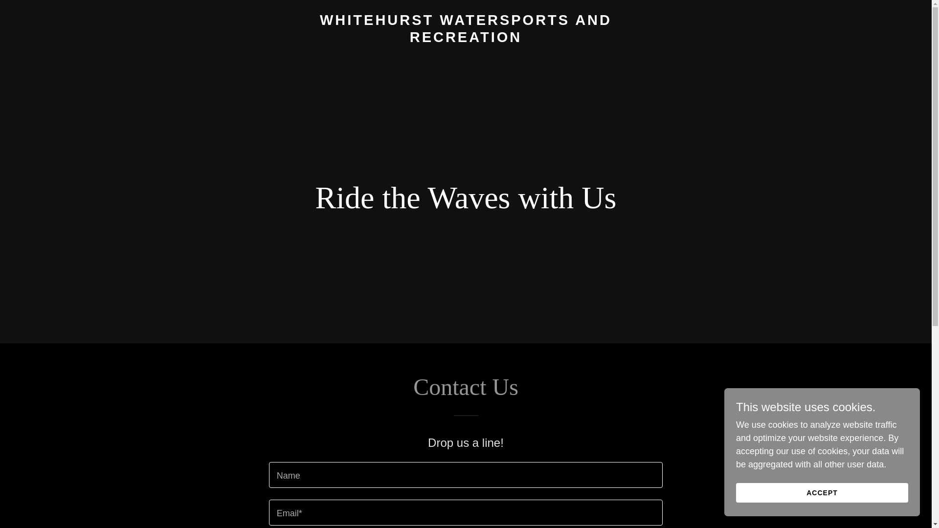 website screenshot of https://whitehurstwatersports.com/