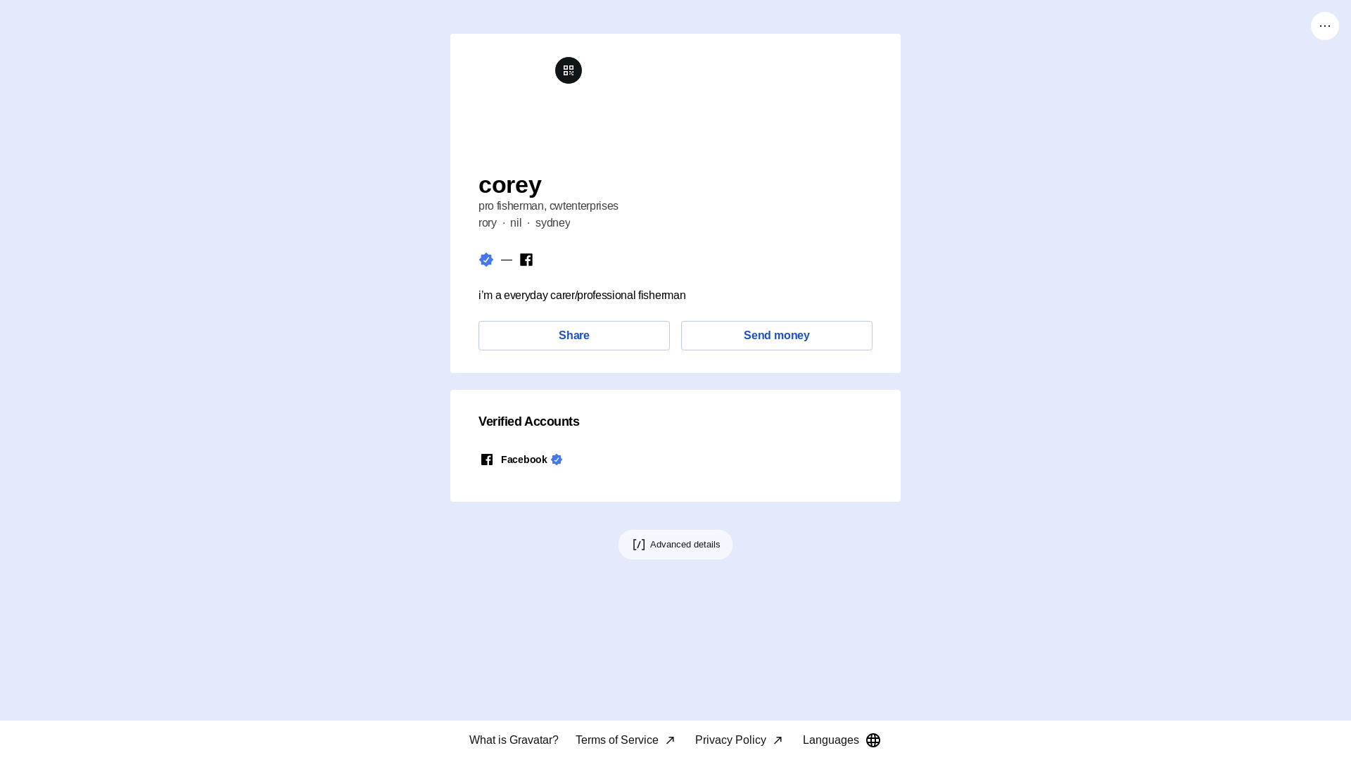 website screenshot of https://cwtenterprises.link/